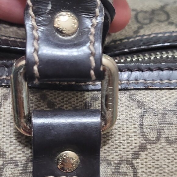 GUCCI BOSTON HANDBAG - Picture 7 of 17